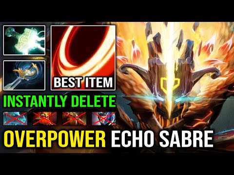 Echo Sabre Juggernaut is OP Broken | Brutal Crit Like a Truck Instant Delete Everything DotA 2