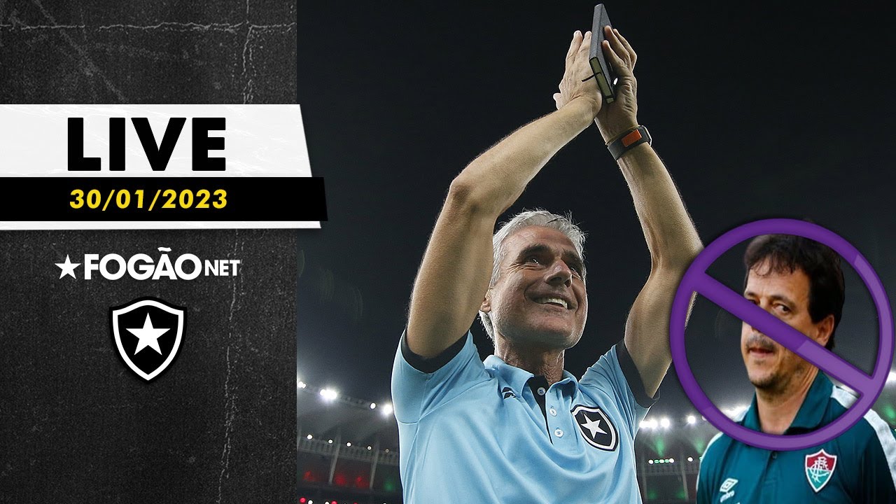 LIVE | Luís Castro vai entendendo melhor o futebol brasileiro; Botafogo castigou Fluminense nos contra-ataques