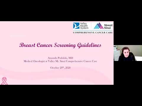 Breast Cancer Screening Guidelines
