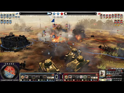 GCS3 Round 1: Finndeed vs. Refero Bo3 - great series to start off CoH's most prestigious event.