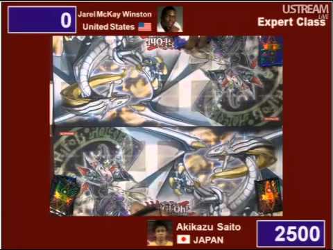 Yugioh Worlds Top 8 Jarel Winston Vs Akikazu Saito Match 2012