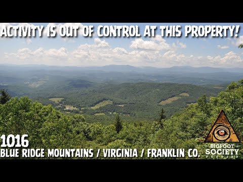Years of Sasquatch Activity in Virginia’s Blue Ridge Mountains | Bigfoot Society 1016