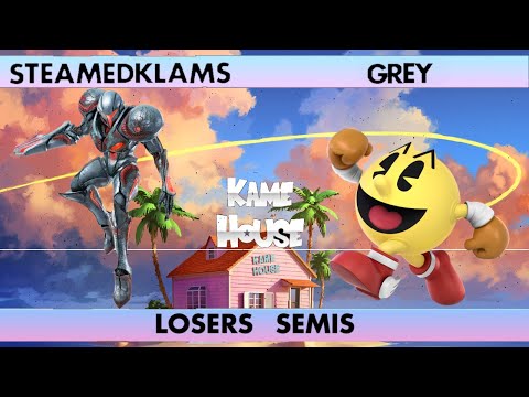 Kame House MIDLEVEL SLUMS 35 - Kuma| Steamedklams (Dark Samus) vs Grey (Pac-Man) - Losers Semi-Final