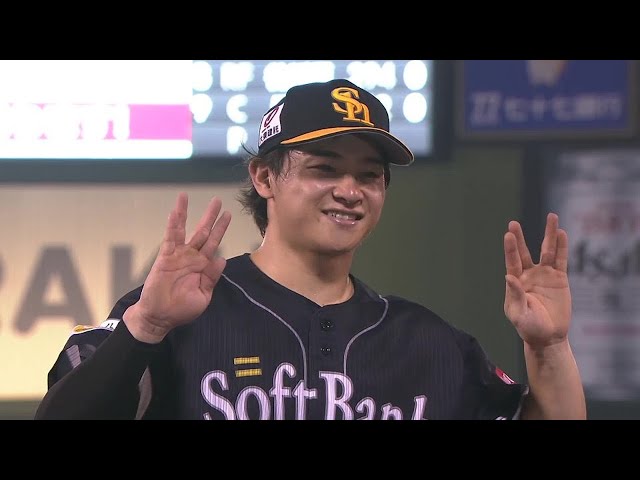 ホークス・谷川原健太選手ヒーローインタビュー 8月23日 東北楽天ゴールデンイーグルス 対 福岡ソフトバンクホークス