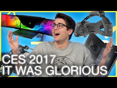 Wireless VR, Triple Display Notebooks, New SHIELD TV - CES 2017 Highlights!