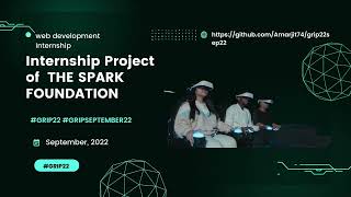 Task #1 | Basic Banking System | Sparks Foundation Web Development Internship | #GRIPSEP22 | #GRIP22