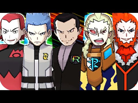 Pokemon Ultra Sun & Ultra Moon - All Villainous Team Leaders (1080p60)