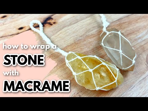 How to Tie the Double Half Hitch Knot Macrame Tutorial