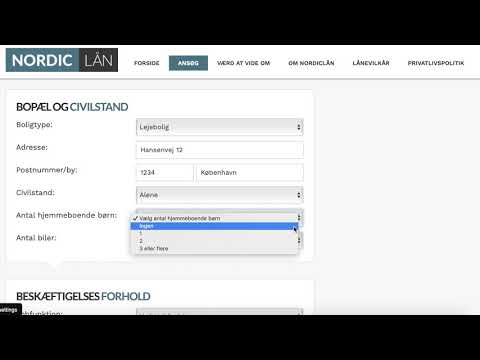 Lån penge online med Nordic Lån via KrediDania - Se her hvordan