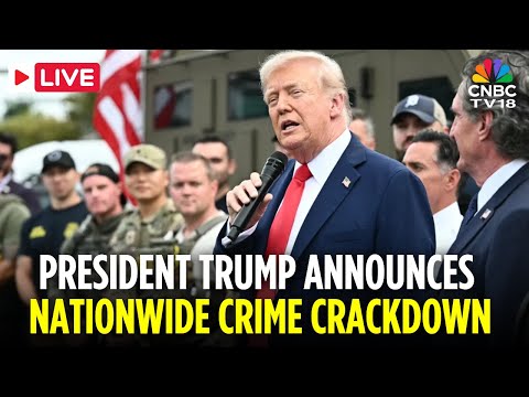 LIVE: President Trump Makes a Huge Announcement on Nationwide Crime Crackdown | Kash Patel | N18G