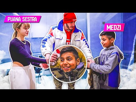 PIJANA SESTRA I MEDZI SE UPOZNAJU KONAČNO ! * posvadjali se *