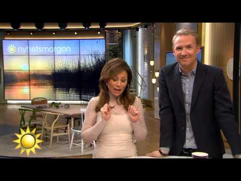 Så här ser Jesper ut - med nya, hemliga kollegans frisyr - Nyhetsmorgon (TV4)