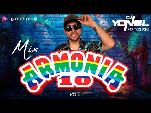 MIX ARMONIA 10 Los Mejores Éxitos de Oro (Serpiente, La Duda, Amor de Estudiante) DJ YONEL VOLUMEN 1