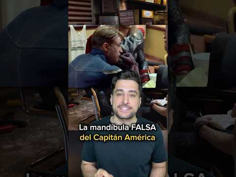 La mandíbula FALSA del Capitán América