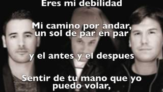 Si unas palabras bastan. Letra ;)