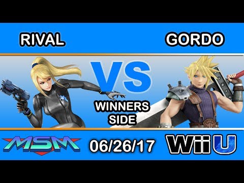 MSM 102 - Rival (Zero Suit Samus, Sheik) Vs. Gordo (Cloud) Winners Side