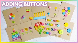 15+ Ways To Add Buttons To Cards And Paper Crafts