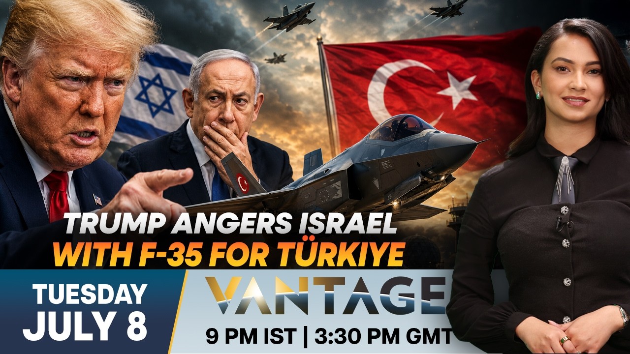 Trump Plans to Sell F-35 Jets to Türkiye as Netanyahu Opposes Deal | Vantage on Firstpost