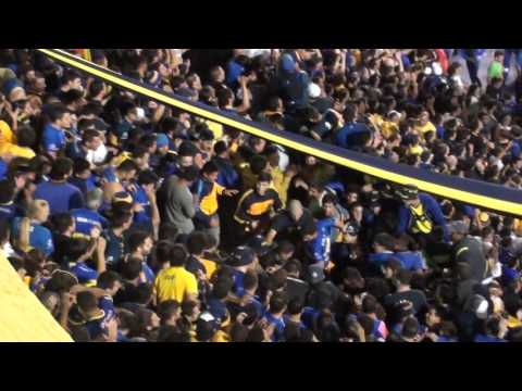 "Boca Bolivar Lib16 / Gol de Carrizo - Suben y bajan - Vals" Barra: La 12 • Club: Boca Juniors