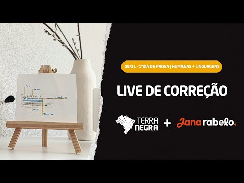 Live de Correção | 1º Dia de Prova | Humanas + Linguagens
