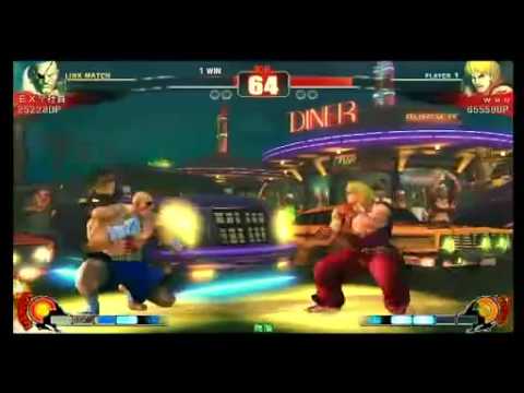 SF4:EX Hirashain (Sa) vs Wao (Ke) - Esaka Navel - 13-06-2009