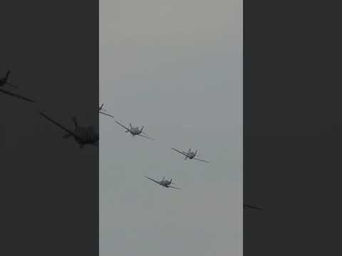formation flight Ww2 Airplanes #aviation #special #nice #airplane #sound #show #event #ww2#vintage