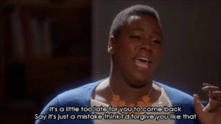 Glee - If I Were A Boy (Full Performance with Lyrics)
