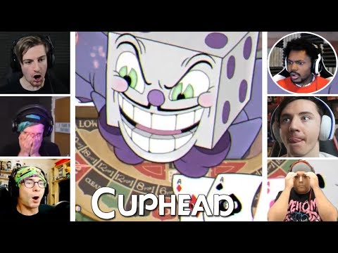 Let's Players Reaction To King Dice Last Phase (Boss) | Cuphead