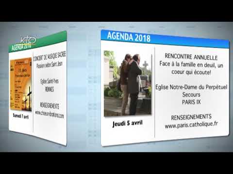 Agenda du 26 mars 2018