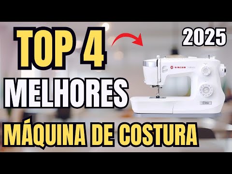 NÃO COMPRE MÁQUINA DE COSTURA antes de ver ISSO! (TOP 4 de 2025)