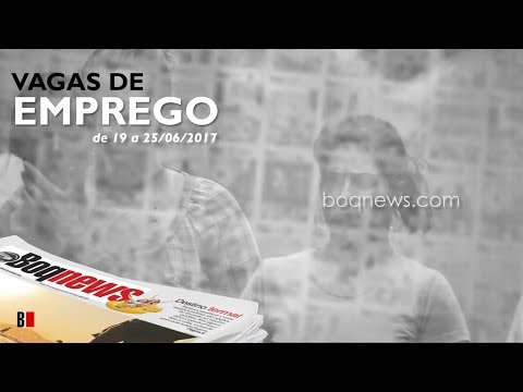 Vagas de Emprego de 19 a 25/06