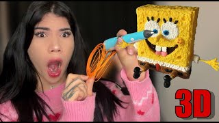 First Time Using a 3D Pen – Drawing in 3D for Real