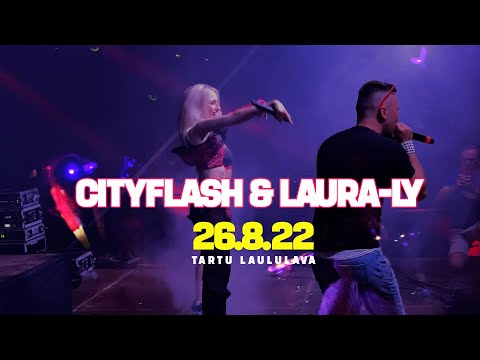 Cityflash & Laura-Ly live 26.8.22 Tartu Laululava