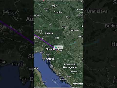 London UK 🇬🇧 to Beirut Lebanon 🇱🇧 Flight Route || ME202 || Air Liban || Flight Duration 4h 35mins ✈️