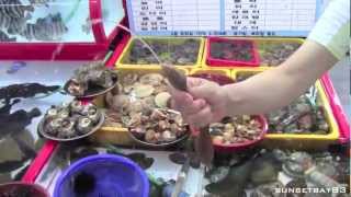 preview picture of video 'Busan, South Korea - Short tour of the city and fish markets'