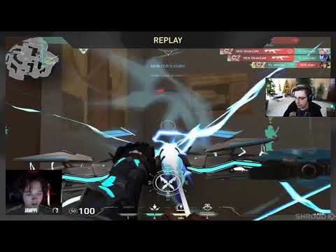 SHROUD REACTS TO LIQUID JAMPII WITH THE ACE AGAINST SENTINELS IN CHAMPIONS