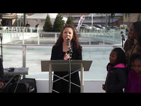 Tai Babilonia Ice Skating Press Event in Wyandanch, NY - Full Speech