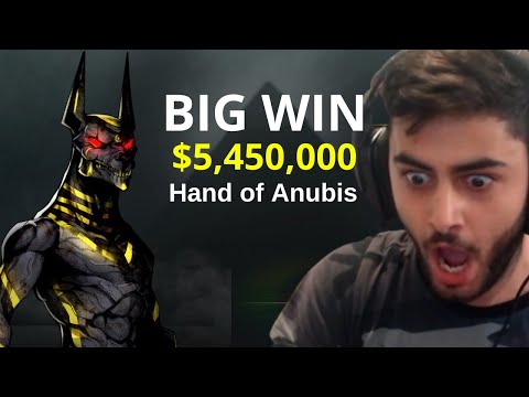 Yassuo Hits BIGGEST WIN Ever on Hand of Anubis with $5,450,000