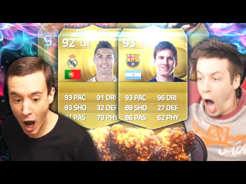 RONALDO AND MESSI IN A PACK! - FIFA 15