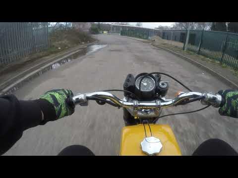 1976 CZ 250 Sport Twin 471 Short Test Drive