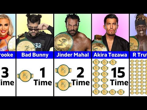 Every WWE 24/7 Champion (Ranked By Number Of Reigns)
