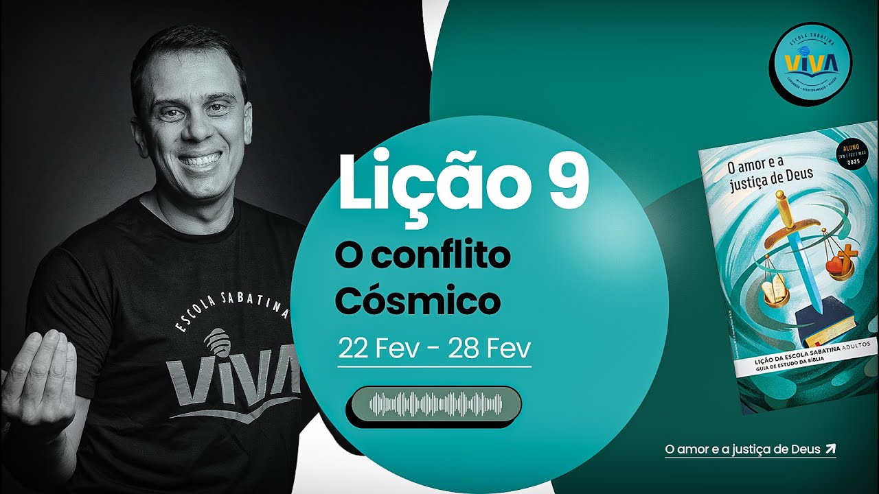 Lição 9 - O CONFLITO CÓSMICO | Lição da Escola Sabatina - Adultos