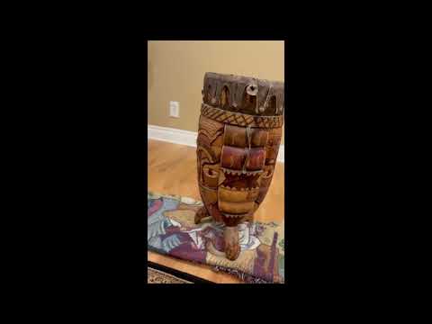 Beautiful Genuine African Handcrafted Drum Percussion Instrument image 18