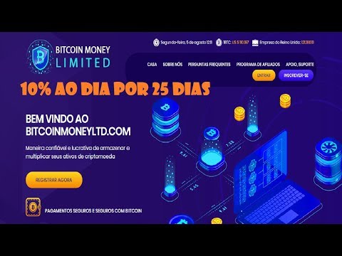 "URGENTE" Bitcoin Money Limited 10% ao dia+Pagamentos Instantâneos