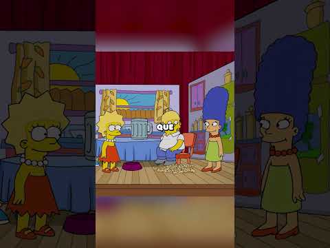 Los niños desfilan por los Simpson 😧 #shorts