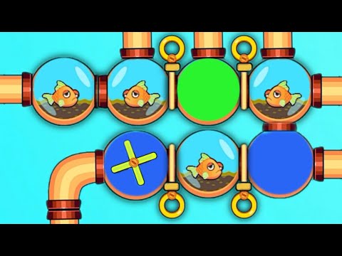 New save the fish game / New updated save  fish pull the pin mobile game / level 11625 - 11637