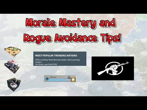 How to Increase Morale & Defend Against Rogue State! - Supremacy WW3!