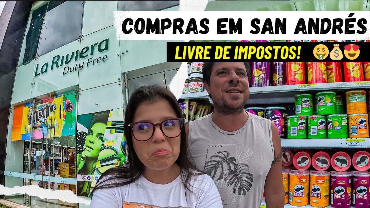 COMPRAS EM SAN ANDRÉS 🛒 CARO OU BARATO? 💵