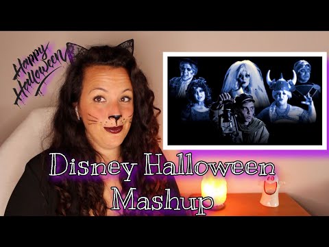 Reacting to @Paint  Feat @VoctaveSings  | Disney Halloween Mashup | HALLOWEEN SPECIAL REACTION 🎃