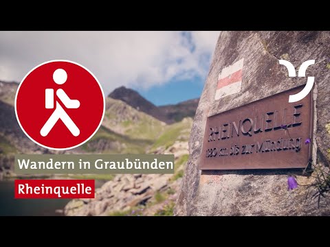 Die schönsten Wanderungen in Graubünden: Rheinquelle (Disentis Sedrun)